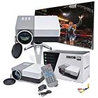 002101 Mini Video Projectors Multimedia Portable Lcd Led Game 701304979572