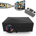 1000lumens Unbranded Generic Home Cinema Theater Mini Lcd Projector 1080p Wireless Keyboard Mouse