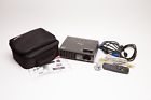1691 1691. Optoma Dlp Projector Model No Ep Remote Control Cables Bag