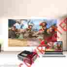 3000lumen Unbranded Generic Hd 1080p Home Theater Led Projector 1280x800 Hdmi Av Vga Analog Tv Us