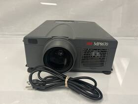 Mp8670 3m Projector Digital Multimedia With Power Cord