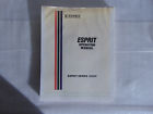 4200g Ampro Esprit Projector Operation Manual Loose No Binding Read
