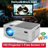 500d W Eug Portable Wifi Projector Home Cinema Airplay Miracast Hdmi Usb