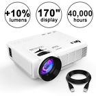 57624 Led Mini Projector Home Theater Video Games Projectors 652026957624