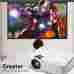 800lumen Excelvan Lcd Led Mini Projector Home Cinema Theater Multimedia Usb A V Sd Output