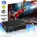 800wm Excelvan Dlp Android 4.4 Wifi Bluetooth 3d Theater Projector 10000 1 400 Ansi Lumen