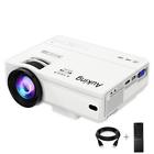 A008 Auking Mini Projector Lumens Portable New Open Box
