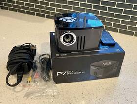 Kp-750-00 Aaxa Technologies P7 Dlp Led 1080p 600 Lumen Projector Read Description