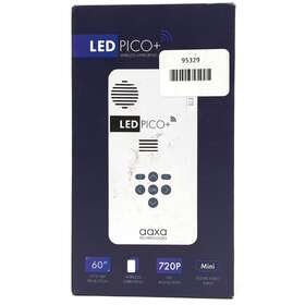 Kp-101-03 Aaxa Technologies Led Pico Pocket Projector 720p Withe 2 Hour Li-ion Battery