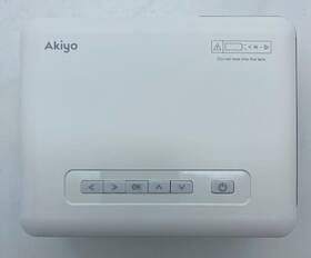 Akiyo 650380024242 Mini Projector With Wifi And Bluetooth 1080p