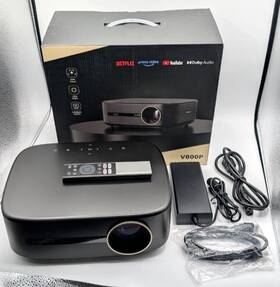 V800p Alvar 4k Projector With Wifi 6 And Bluetooth Auto Focus - No User Manual