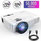 Am699901 Elepawl Mini Projector Upgraded Led Video Brighter Display 0667176795514