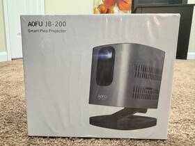 Jb-200 Aofu Smart Portable Wi-fi Mini Projector 100 Home Theater Slightly Used Jb-200 Aofu Smart Portable Wi-fi Mini Projector 100 Home Theater Slightly Used