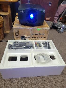 Av9410 Ask Proxima Pro Av 9410 Conference Room 3lcd Lcd Projector Sxga With Box Tested