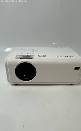 M03h Auking Model Mini White Projector Not Tested