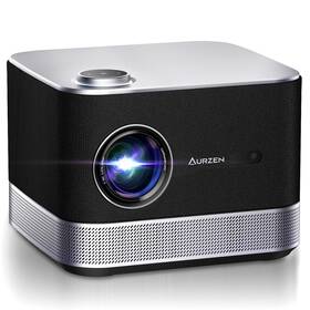 Aurzen 850041700632 3-in-1 Projector 4k Supported Boom 3 Smart With Wifi And Bluetooth
