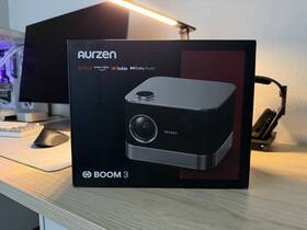F503 Aurzen All-in-one Projector 4k Boom 3 Smart With Wifi And Bluetooth F503 Aurzen All-in-one Projector 4k Boom 3 Smart With Wifi And Bluetooth
