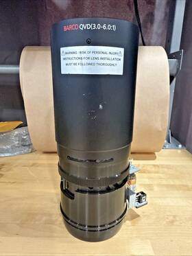 R9840970 Barco Qvd Lens 3.0 6.0 1 Projector Iq G300 G350 R300