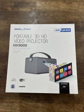 Mk9000 Belink Portable 3d Hd Video Projector 4k
