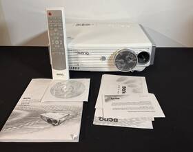 Benq 840046018177 W500 Home Cinema 720p Lcd Projector White Factory Packaging And Box Tested