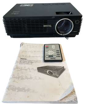 Mp610 Benq Svga 2000 Ansi Lumens 1 Portable Projector With Lamp Tested Works