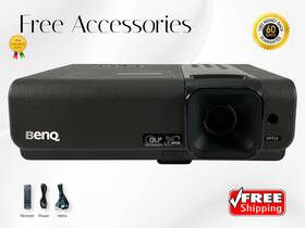 Benq Mp724 Eco-friendly Dlp Projector For Coworking Spaces And Meetings 3500 Ansi With Bundle