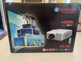 Hd-5k Bernelli Multimedia Digital Lcd Projector Hd- 5k Limited Edition - White