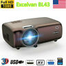 Bl-43 Excelvan Portable Fhd Led Projector Home Cinema Multimedia Hdmi Usb