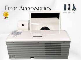 Wx35nxt Boxlight 3500 Ansi Dlp Projector Ultra Short Throw For Educators 3d Hd Hdmi With Remote