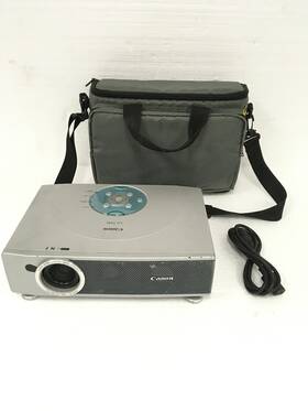 Canon Lv-7345 Office Conference Projector With Case Power Cord As-is Bad Lamp