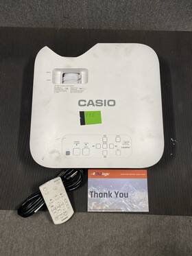 Xj-f211wn Casio Projector 3500 Lumen Wxga Remote 200 Hours Tested J11509