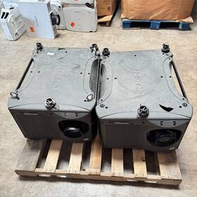 38-dps214-63 Christie Lot Of 2 Roadster S 16k Dlp Projector 14000 Ansi As Is Not Tested