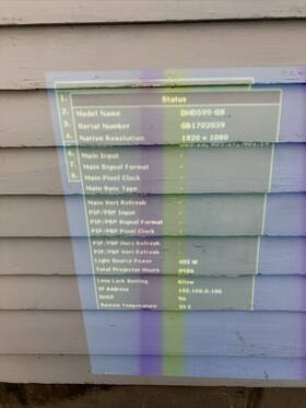 Dhd599-gs Christie 1080p Dlp Projector