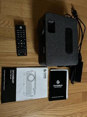 Cpj720blby Core Innovations 850017290266 Hp Portable Home Theater Projector
