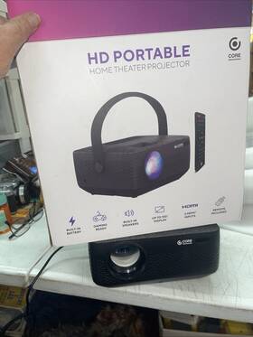 Prj150bd Core Innovations Hd 1080p Portable Home Theater Projector Bundle 100 Inch Screen