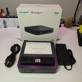 1080 Dangbei 795847572512 Atom Laser Projector Auto Keystone 1200 Iso Lumens 180 Inch Screen