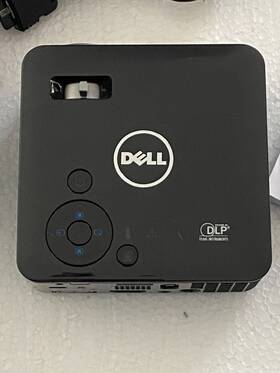 M110 Dell 075596077446 Projector All Parts Tested And Working