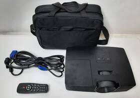 Cjf34 Dell 1450 Dlp Projector 3000 Ansi Lumens Hd 1080p 6 Lamp Hours With Bundle 1a