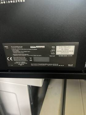 112-980a Digital Projection Titan 1080p 330-l Ultra Contrast Projector 2.8 1 Lens Black