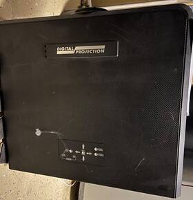 Cine-320-3d Digital Projections Home Theater Projector M-visioncine 320 3d For Parts Only