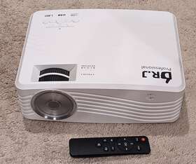 Ak-50 Dr. J Professional Tv Projector With Remote
