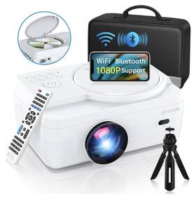 Dxyiitoo 414776126895 Native 1080p Projector With Wifi And Two-way Bluetooth Full Hd Movie Project