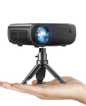 Elephas 955543330388 Wifi Projector For Iphone 2024 Upgraded Mini With Tripod And Carry B