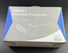 W-13m Elephas Cibest White Black 1080p Hd Portable Mini Projector Vl05
