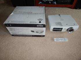 Epson 010343880078 Powerlite Home Cinema 8700 Ub Theater Projector Read Description