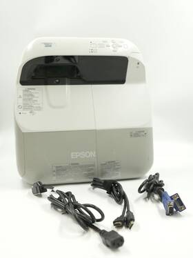 3lcd Epson 010343885783 Powerlite 485w Projector Wxga Ultra Short Bundle 3000 Lamp Hours