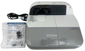 Eb-720 Epson 010343954960 Powerlite Multimedia Projector With Remote Setup Guide And Accessor
