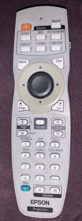 153117901 Epson 148587201 Genuine Projector Remote Control Clicker
