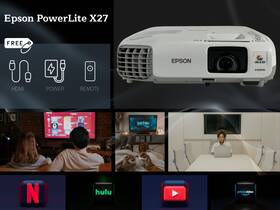 C3257-a Epson 2 700 Lumens 3lcd Projector For Schools Businesses And Home Theaters Hd Hdmi