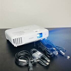 Ee763885 Epson Vs260 3-chip 3lcd Xga Projector 3 300 Lumens Color Brightness Hdmi 51hrs